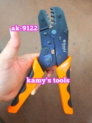 Kìm bấm cos ghim Asaki AK-9122 dài 9 inch 230mm 0.15-6mm2
