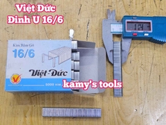 Đinh bấm ghim 16/6 Việt Đức hộp 5000 cái