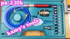 Bộ máy mài 3mm dạng viết bằng hơi khí nén Top model PA-230K có đá mài, PA-232K không đá mài, máy mài khí nén