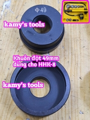 Khuôn đột lỗ tôn dùng cho bộ đột lỗ tôn thủy lực TLP HHK-8 size 22mm 27mm 34mm 43mm 49mm 60mm