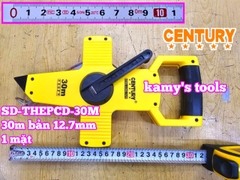 Thước cuộn thép thước kéo có tay cầm 30m Century SD-THEPCD-30M