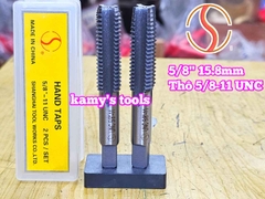 Bộ taro hệ inch tạo ren trong 5/8 inch (15.8mm) Shanghai bước ren thô và mịn 5/8-11 UNC 5/8-18 UNF