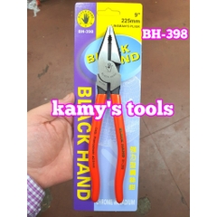 KÌM ĐIỆN BLACK HAND 225MM BH-398 9 INCH (KỀM ĐIỆN, KIỀM ĐIỆN)