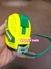 Thước Rút 7.5m Bản 25mm Winshine NCP vàng xanh, Thước cuộn 7.5m, Thước Kéo 7.5m, Thước Rút 7.5m