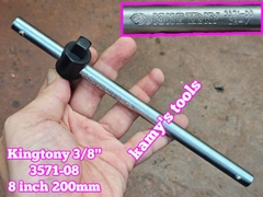 Cần tuýp siết đầu trượt 3/8 inch kingtony model 3571-08 dài 200mm