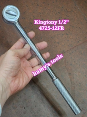 Cần siết tự động 1/2 inch Kingtony model 4725-10FR dài 250mm và 4725-12FR dài 300mm đầu tròn