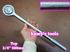 Cần tuýp tự động đầu tròn 3/4 inch Top 45 răng dài 500mm TSA-00003