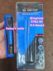 Dụng cụ tuốt dây điện bóc tách vỏ cáp điện Kingtony 67B2-05 tiết diện 0.5-6mm2