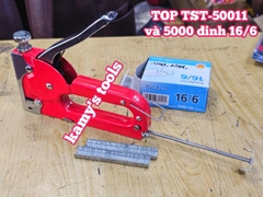 Combo Dụng cụ Kìm Súng Bắn Đinh Ghim Top Tst-50011 Và 5000 Đinh Ghim 16/6