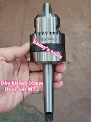 Combo Đầu kẹp mũi khoan sắt 1-16mm và chuôi côn MT2 Wetools WT-DC16MT2
