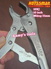 Kìm bấm chết Hotssman 10 inch 250mm mở miệng 51mm 10XJ