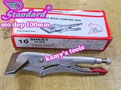 Kìm Bấm Chết Hàn Mỏ Vịt Dài 10 Inch 250mm Standard, Kìm Bấm Hàn Mỏ Vịt, Kìm Bấm Mỏ Vịt STD-0167