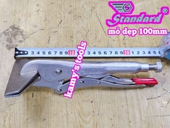 Kìm Bấm Chết Hàn Mỏ Vịt Dài 10 Inch 250mm Standard, Kìm Bấm Hàn Mỏ Vịt, Kìm Bấm Mỏ Vịt STD-0167