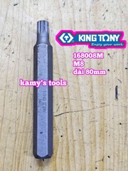 Mũi vít đóng đầu bông Kingtony M6 M8 M9 M10 dài 80mm 168006M 168008M 168009M 168010M 168012M 168014M