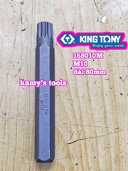 Mũi vít đóng đầu bông Kingtony M6 M8 M9 M10 dài 80mm 168006M 168008M 168009M 168010M 168012M 168014M