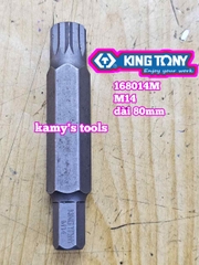 Mũi vít đóng đầu bông Kingtony M6 M8 M9 M10 dài 80mm 168006M 168008M 168009M 168010M 168012M 168014M