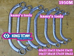 Cờ lê 2 đầu vòng trái me Kingtony 10x12, 11x13, 12x14, 13x15, 14x17, 16x18, 17x19, 19x22 19501012 19501012 19501113 19501214 19501315 19501417 19501618 19501719 19501922