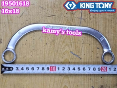 Cờ lê 2 đầu vòng trái me Kingtony 10x12, 11x13, 12x14, 13x15, 14x17, 16x18, 17x19, 19x22 19501012 19501012 19501113 19501214 19501315 19501417 19501618 19501719 19501922