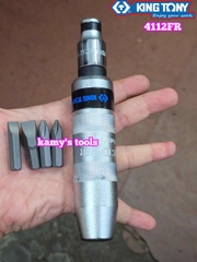 Bộ tua vít đóng tự động 4 mũi cao cấp Kingtony 4112FR 4112FR11 4112FR13 4112FR14