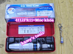 Bộ tua vít đóng tự động 4 mũi cao cấp Kingtony 4112FR 4112FR11 4112FR13 4112FR14