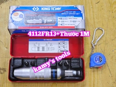 Bộ tua vít đóng tự động 4 mũi cao cấp Kingtony 4112FR 4112FR11 4112FR13 4112FR14