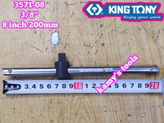 Cần tuýp siết đầu trượt 3/8 inch kingtony model 3571-08 dài 200mm