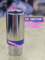 Đầu tuýp 3/8 inch 6 cạnh Kingtony 7mm 8mm 9mm 10mm 11mm 12mm 13mm 14mm 16mm 17mm 19mm 323507M 323508M 323509M 323510M 323511M 323512M 323513M 323514M 323516M 323517M 323519M
