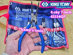 Bộ kìm mở phe 4 chi tiết 42114GP Kingtony