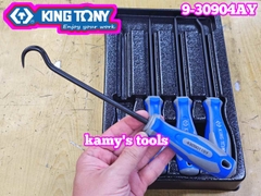 Bộ dụng cụ vít tháo móc phốt ron Kingtony 9-30904AY dài 10 inch 4 chi tiết