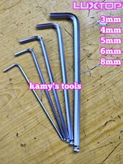 Lục giác bi Luxtop 3mm 4mm 5mm 6mm 8mm LT-SHK3 LT-SHK4 LT-SHK5 LT-SHK6 LT-SHK8