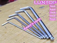 Lục giác bi Luxtop 3mm 4mm 5mm 6mm 8mm LT-SHK3 LT-SHK4 LT-SHK5 LT-SHK6 LT-SHK8