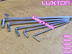 Lục giác bi Luxtop 3mm 4mm 5mm 6mm 8mm LT-SHK3 LT-SHK4 LT-SHK5 LT-SHK6 LT-SHK8