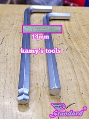 Lục giác hệ mét 14mm Standard có bi và không bi STD-68014A STD-68014B