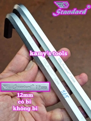 Lục giác hệ mét 12mm Standard không bi và có bi STD-68012A STD-68012B