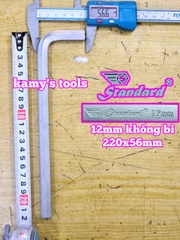 Lục giác hệ mét 12mm Standard không bi và có bi STD-68012A STD-68012B