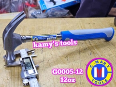 Búa nhổ đinh cán sắt 8oz 12oz 16oz C-mart G0005-8 G0005-12 G0005-16