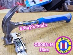 Búa nhổ đinh cán sắt 8oz 12oz 16oz C-mart G0005-8 G0005-12 G0005-16