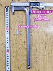 Lục giác bi Luxtop 10mm 12mm 14mm 17mm 19mm LT-SHK10 LT-SHK12 LT-SHK14 LT-SHK17 LT-SHK19