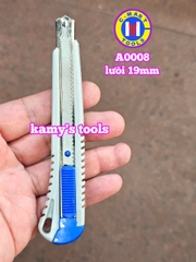 Dao rọc giấy đa năng 80x9x0.4mm C-mart model A0008