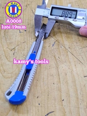 Dao rọc giấy đa năng 80x9x0.4mm C-mart model A0008