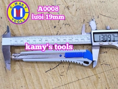 Dao rọc giấy đa năng 80x9x0.4mm C-mart model A0008