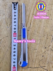 Dao rọc giấy đa năng 80x9x0.4mm C-mart model A0008