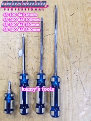 Tua vít 2 đầu mẫu mới 6mm dài 38mm 100mm 150mm 200mm Crossman 45-100 45-200 45-300 45-400