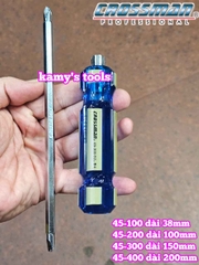 Tua vít 2 đầu mẫu mới 6mm dài 38mm 100mm 150mm 200mm Crossman 45-100 45-200 45-300 45-400