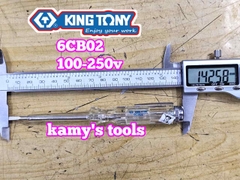 Bút thử điện Kingtony 6CB02 100v-250v dài 140mm