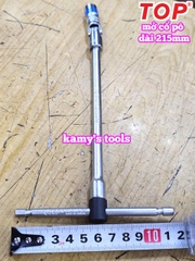 Bộ đầu lắc léo mở cổ pô xe máy loại tốt 10mm dài 215mm