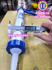 Dụng cụ bơm bắn keo xúc xích silicon C0006-15 dài 375mm C-mart