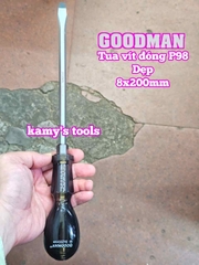 Tua vít đóng Goodman bake PH3 dẹp 8mm dài 200mm P98+8x200 P98-8x200