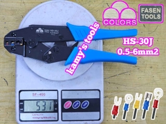 Kìm bấm cos Fasen HS-30J tiết diện 0.5-6mm2 dài 9 inch