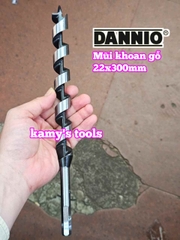 Mũi khoan gỗ xoắn ốc đuôi lục giác 8mm 10mm 12mm 14mm 16mm 18mm 20mm 22mm 25mm dài 300mm Dannio